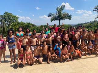 Foto - tio carlao crianças