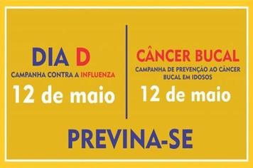 SÁBADO TEM “DIA D” DE VACINA CONTRA INFLUENZA E PREVENÇÃO AO CÂNCER BUCAL EM IDOSOS