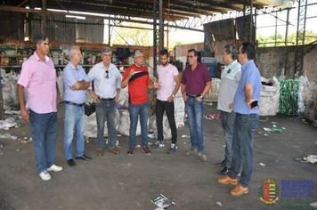 Vereadores visitam aterro sanitário de Itu