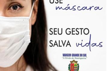 O USO DE MÁSCARA SALVA VIDAS