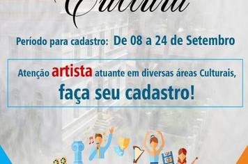 CADASTRO MUNICIPAL DE CULTURA 2021 JÁ ESTÁ ABERTO PARA INSCRIÇÕES