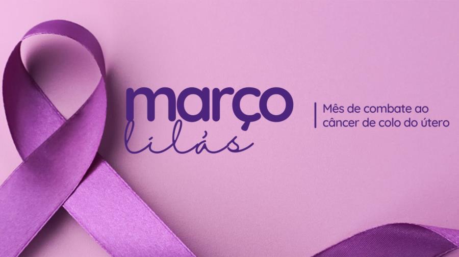 DEPARTAMENTO DE SAÚDE IRÁ REALIZAR A CAMPANHA MARÇO LILÁS HOJE, DIA 15.