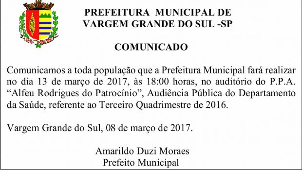 Audiência Pública
