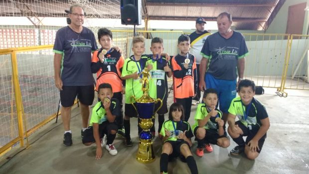 SUB 09 É CAMPEÃO DO FUTSAL REGIONAL