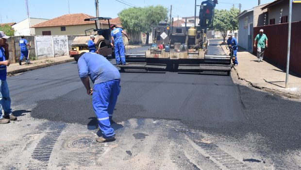 Obras de recapeamento estão sendo concluídas
