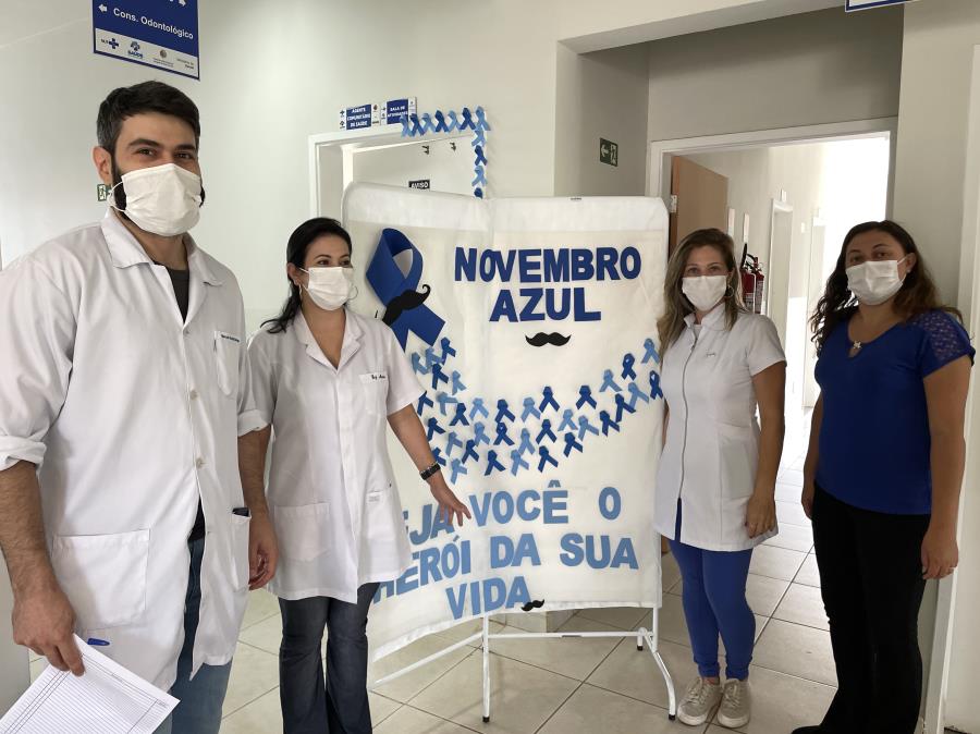 SÁBADO (19) FOI DIA DE CUIDAR DA SAÚDE DOS HOMENS DURANTE A CAMPANHA NOVEMBRO AZUL