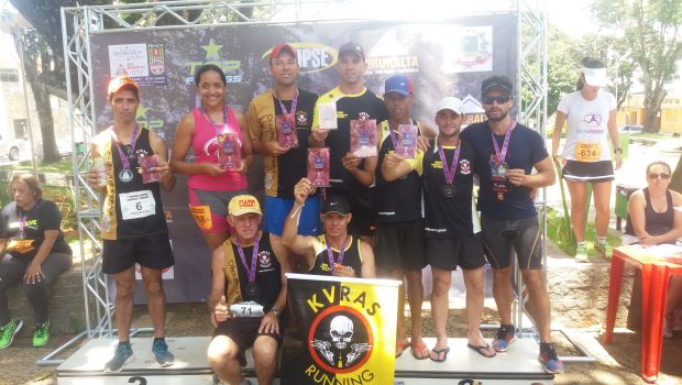 EQUIPE KVRAS RUNNING SE DESTACA EM ANDRADAS