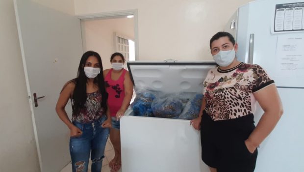 ENTIDADES RECEBEM DOAÇÃO PARA COMPLEMENTAR ALIMENTAÇÃO