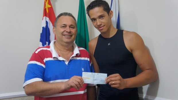 Paulo Guerra é o primeiro beneficiado do Programa Bolsa Atleta