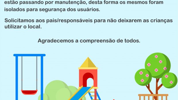 MANUTENÇÃO DO PARQUINHO