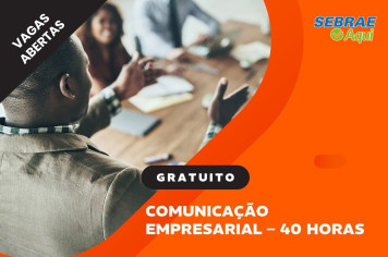 CURSO DE COMUNICAÇÃO EMPRESARIAL – INSCRIÇÕES ABERTAS!