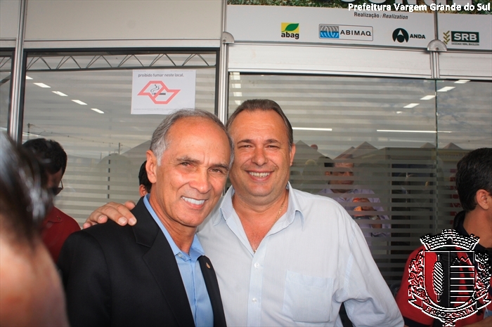Celso Itaroti participou da abertura da Agrishow