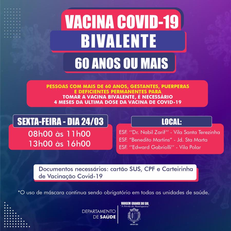 VACINAÇÃO COVID-19 - Bivalente