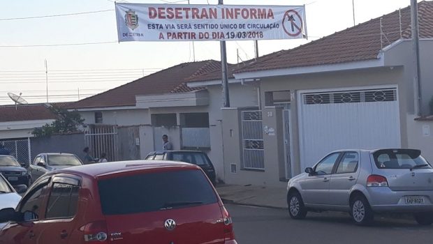 RUAS DO JD. FORTALEZA PASSARÃO A SER SENTIDO ÚNICO DE CIRCULAÇÃO
