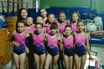 GINASTAS DE VARGEM GRANDE DO SUL BRILHAM E CONQUISTAM 3º LUGAR NA II ETAPA DA LIGA REGIONAL