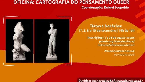 OFICINA GRATUITA – CARTOGRAFIA DO PENSAMENTO QUEER