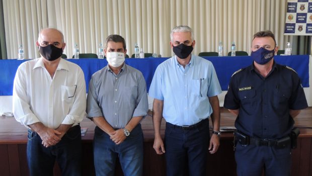 PREFEITO RECEBE VISITA DEPUTADO FEDERAL CORONEL TADEU
