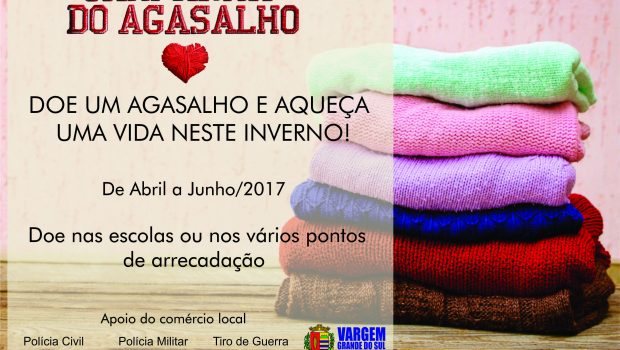 Fundo Social inicia Campanha do Agasalho