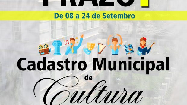 ATENÇÃO ARTISTAS E AGENTES CULTURAIS QUE NÃO SE CADASTRARAM EM 2020