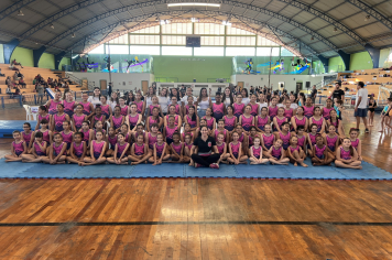 DEPARTAMENTO DE ESPORTES E LAZER REÚNE APROXIMADAMENTE 250 CRIANÇAS NO 6º FESTIVAL DE GINÁSTICA ARTÍSTICA