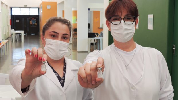 MUNICÍPIO JÁ VACINOU PESSOAS DE 45 ANOS