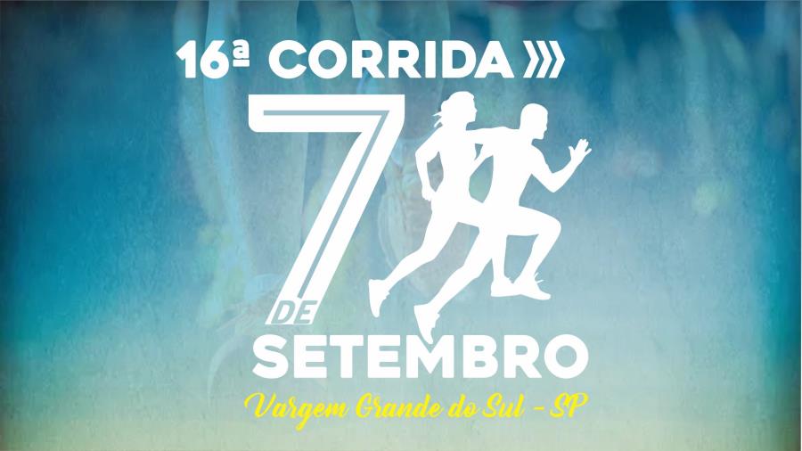 16ª CORRIDA DE PEDESTRE SERÁ REALIZADA NO DIA 7 DE SETEMBRO