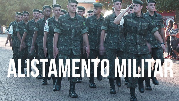 Atenção jovem do sexo masculino, já começou o Alistamento Militar