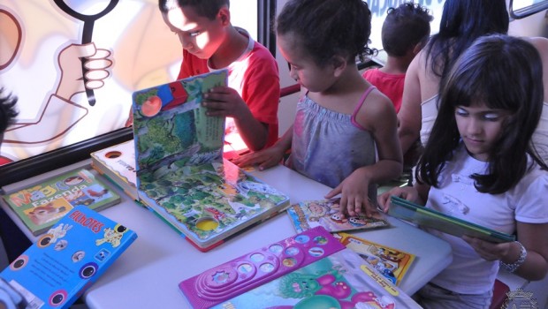 Biblioteca Móvel estará na Represa Eduíno Sbardellini neste domingo