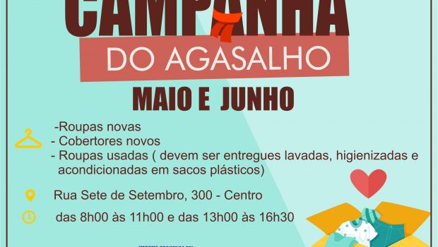 FUNDO SOCIAL REALIZA CAMPANHA DO AGASALHO COM NOVO MODELO DEVIDO À PANDEMIA