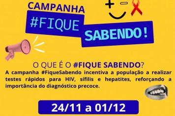 CAMPANHA #FIQUESABENDO