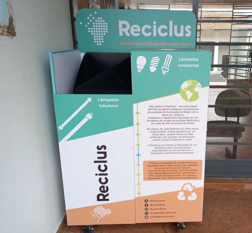 VARGEM AGORA CONTA COM PONTO DE ENTREGA VOLUNTARIA (PEV) PARA LAMPADAS