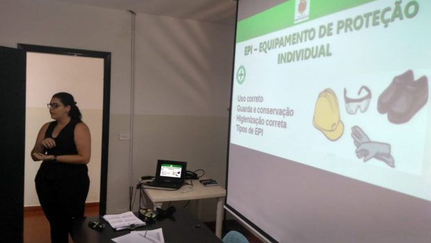 Frente Social recebeu palestra sobre EPI dia 11