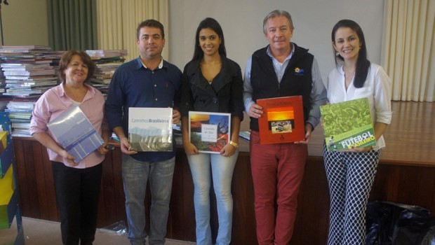 Vargem recebe doação de livros através da Lei Rouanet