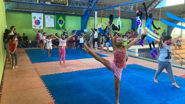 DEPARTAMENTO DE ESPORTES E LAZER PROMOVE 1º FESTIVAL DE GINÁSTICA ARTÍSTICA