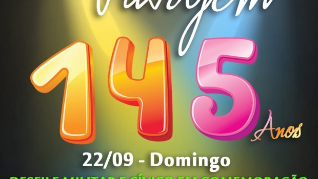 VARGEM COMEMORA 145 ANOS!