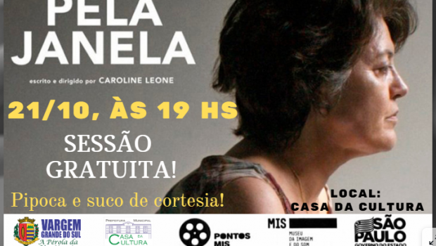 SESSÃO GRATUITA DE FILME NA CASA DA CULTURA