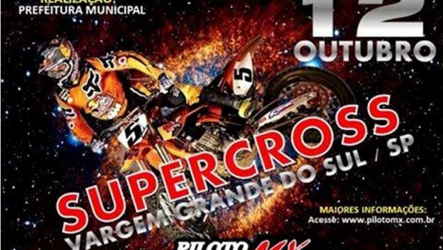 Supercross etapa Vargem Grande do Sul será realizado neste fim de semana