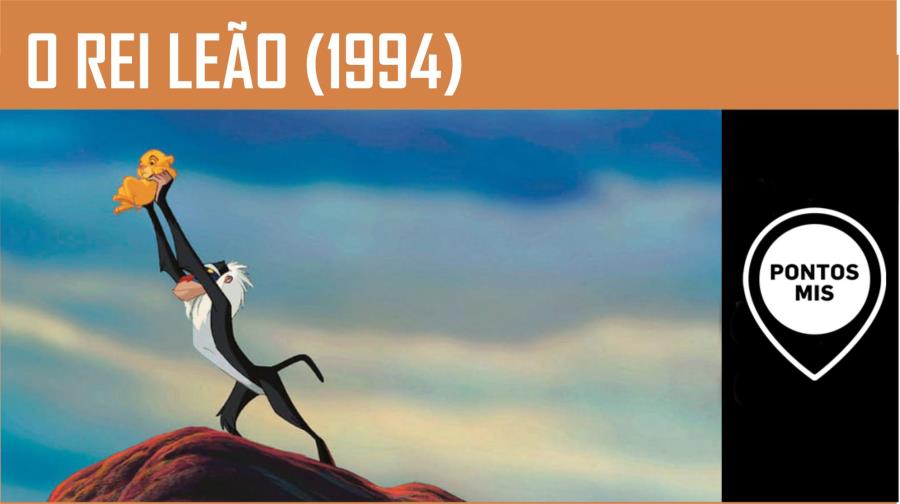 SESSÃO CINEMA PONTO MIS COM FILME “O REI LEÃO”