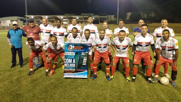 AJAX VENCEU A RODADA DO CAMPEONATO DE FUTEBOL DOS VETERANOS