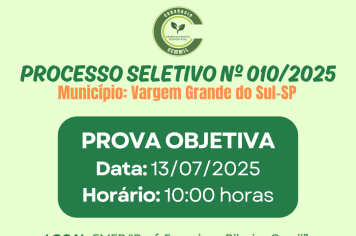 AS PROVAS OBJETIVAS DO PROCESSO SELETIVO DO CONSÓRCIO CEMMIL SERÃO NO PRÓXIMO DOMINGO