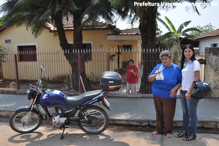 Desde fevereiro moto entrega leva medicamentos às residências dos pacientes
