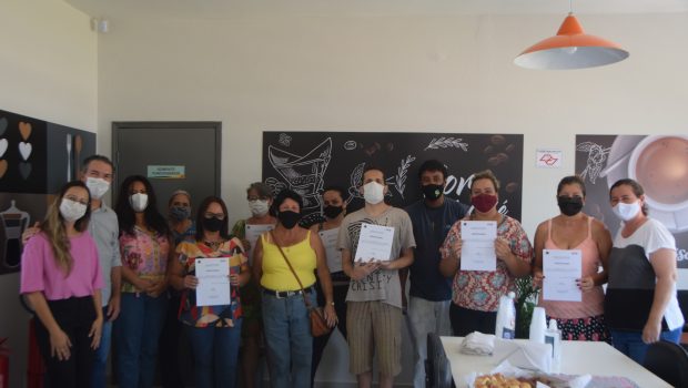 AÇÃO SOCIAL ENCERRA CURSO DE EMPREENDEDORISMO COM SESI