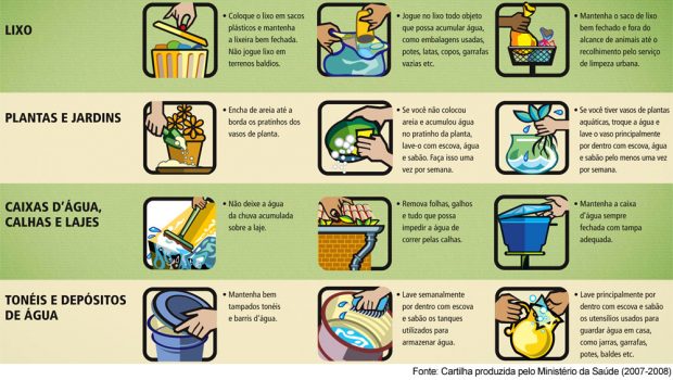 Mutirão contra dengue começa dia 14