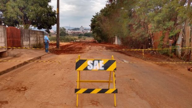 COMUNICADO DE INTERDIÇÃO DA AVENIDA AURORA FERNANDES BOLONHA