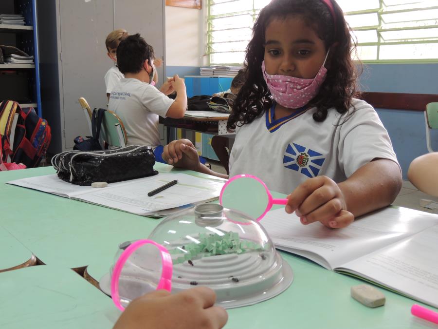 DEPARTAMENTO DE EDUCAÇÃO REALIZOU O ENCERRAMENTO DO PROJETO JOANINHO COM ALUNOS