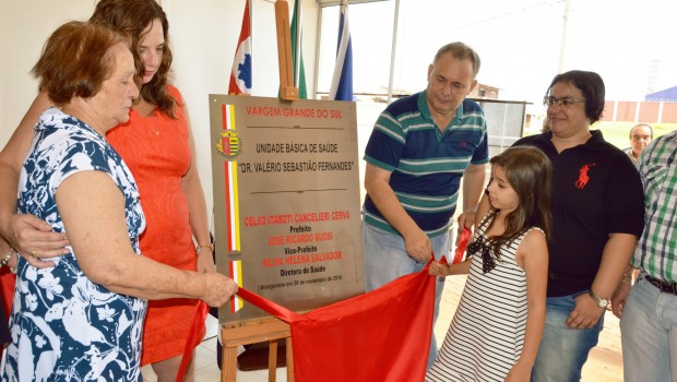 UBS “Dr. Valério Sebastião Fernandes” foi inaugurada no Jardim Santo Expedito