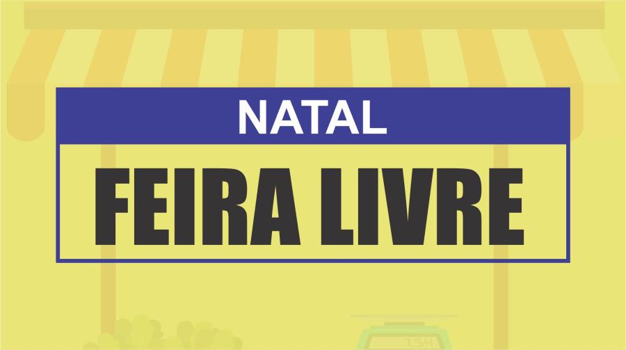 FEIRA LIVRE IRÁ SER REALIZADA EXCEPCIONALMENTE NESSE SÁBADO, DIA 24.