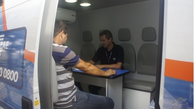 Unidade do Sebrae Móvel auxiliou empreendedores de Vargem