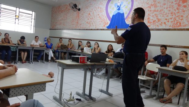 Guarda Municipal realizou palestra na Escola D. Pedro II