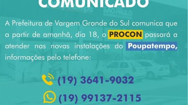 PROCON COMEÇA A ATENDER NO PRÉDIO DO POUPATEMPO A PARTIR DE SEXTA-FEIRA (18)